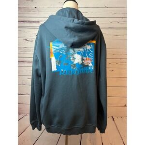 Red Bull Rampage Sweatshirt Hoodie 2XL Full Zip Y2K Racing Jacket XXL Cycling 2X